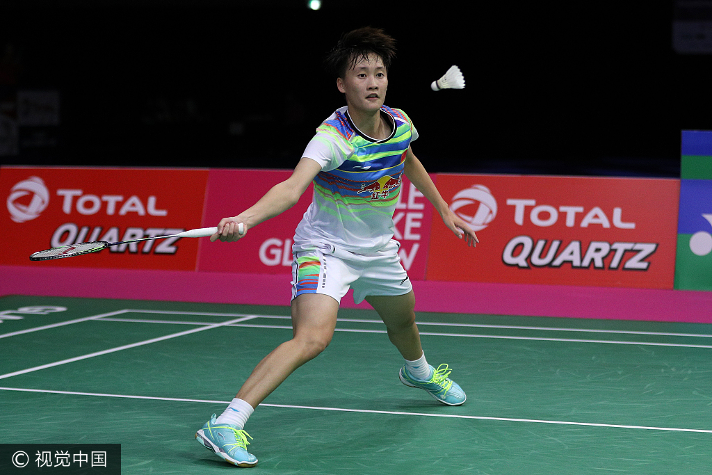 日本队完胜印度队，陈雨菲刷新纪录